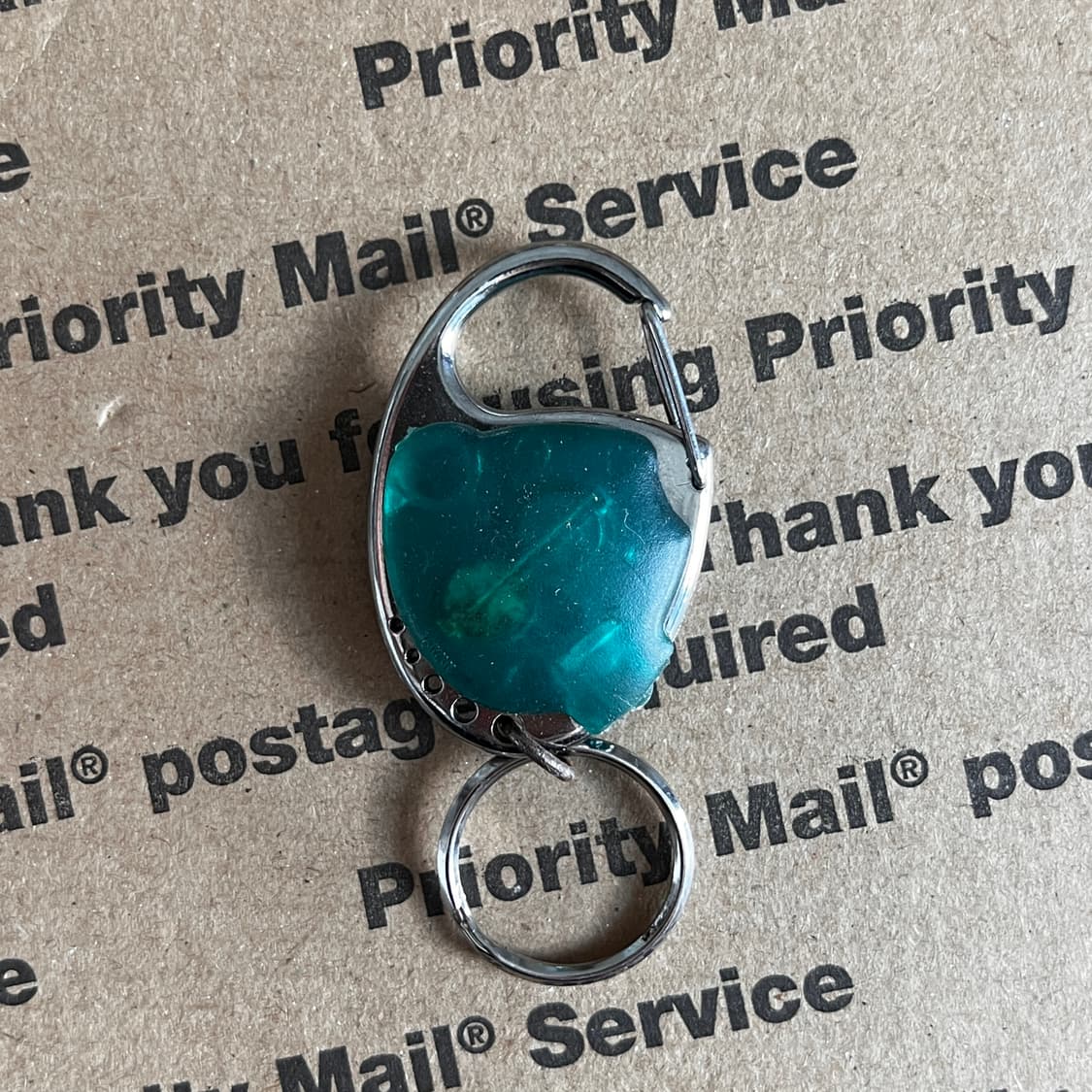 90s vtg Louisiana Lottery Keyring 상품이미지2