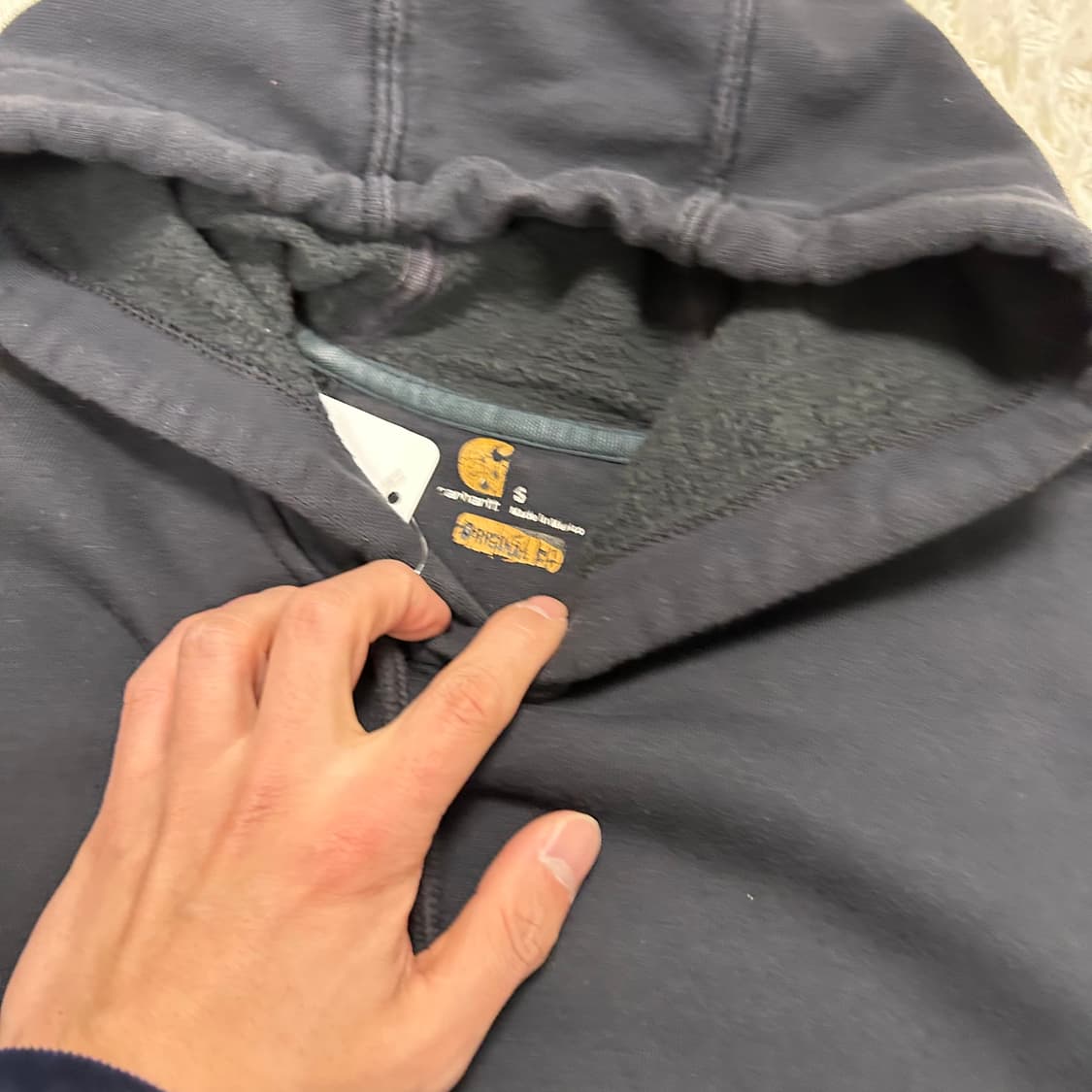 Carhartt Black Hoodie 상품이미지6