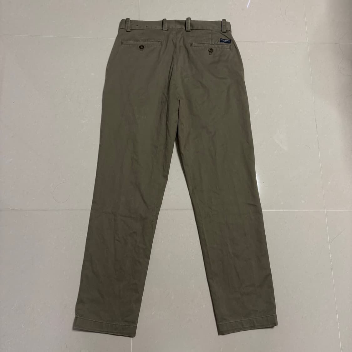 정품 브룩스브라더스 카키 치노팬츠 면바지 31인치 상품이미지5