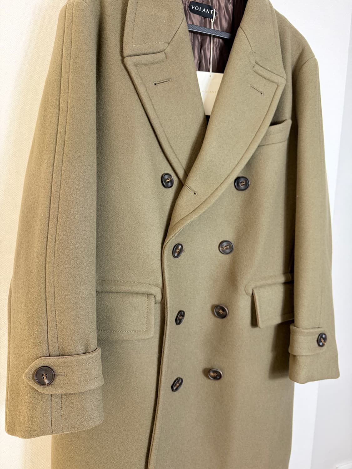 볼란테 캐시미어 더블 롱코트 상품이미지4