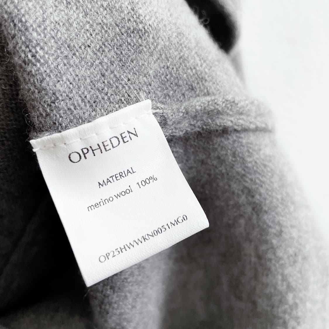 25FW 오브헤덴 세렌 브이넥 울 니트 상품이미지6