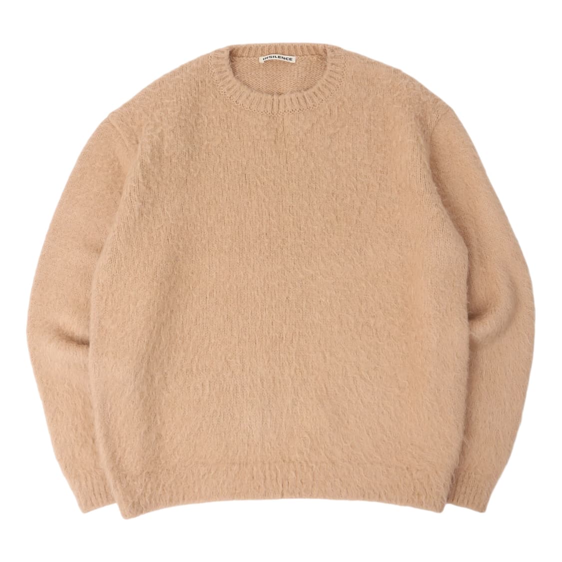 인사일런스 헤어리 브러쉬 라운드 니트 상품이미지1