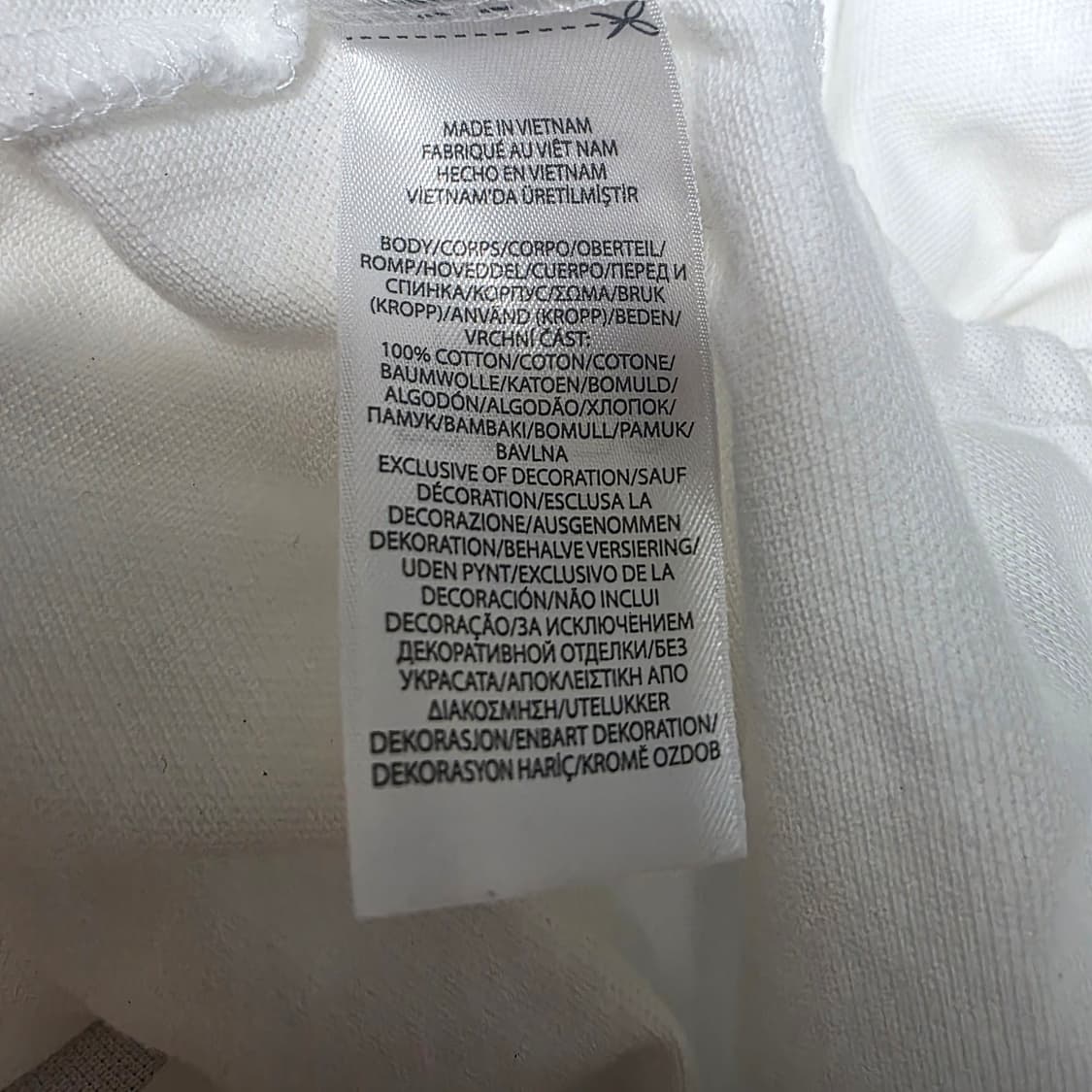 폴로 랄프로렌 QR 화이트 치프키프 카라티 (2XL) 상품이미지5