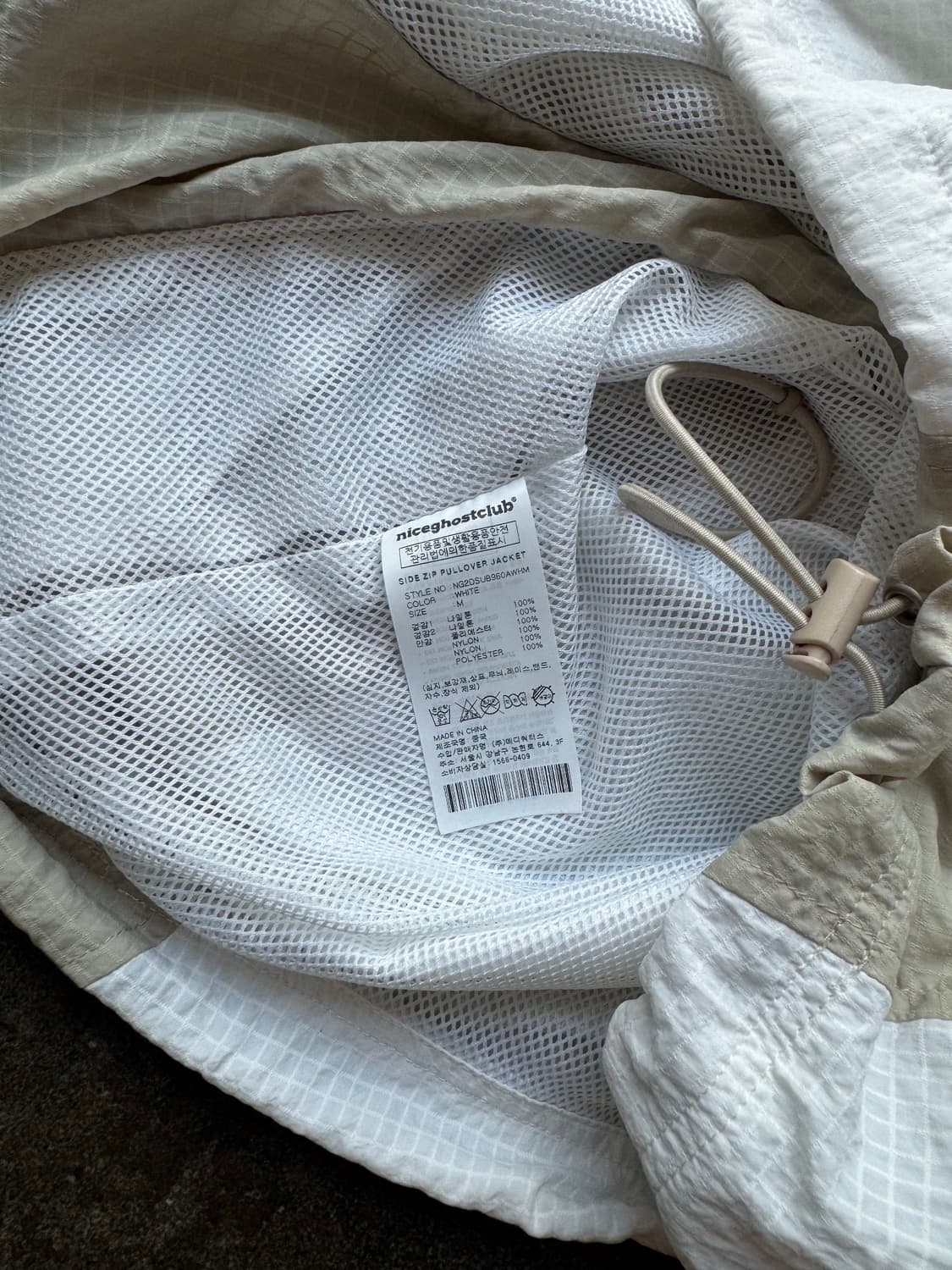 niceghostclub 바람막이 상품이미지5