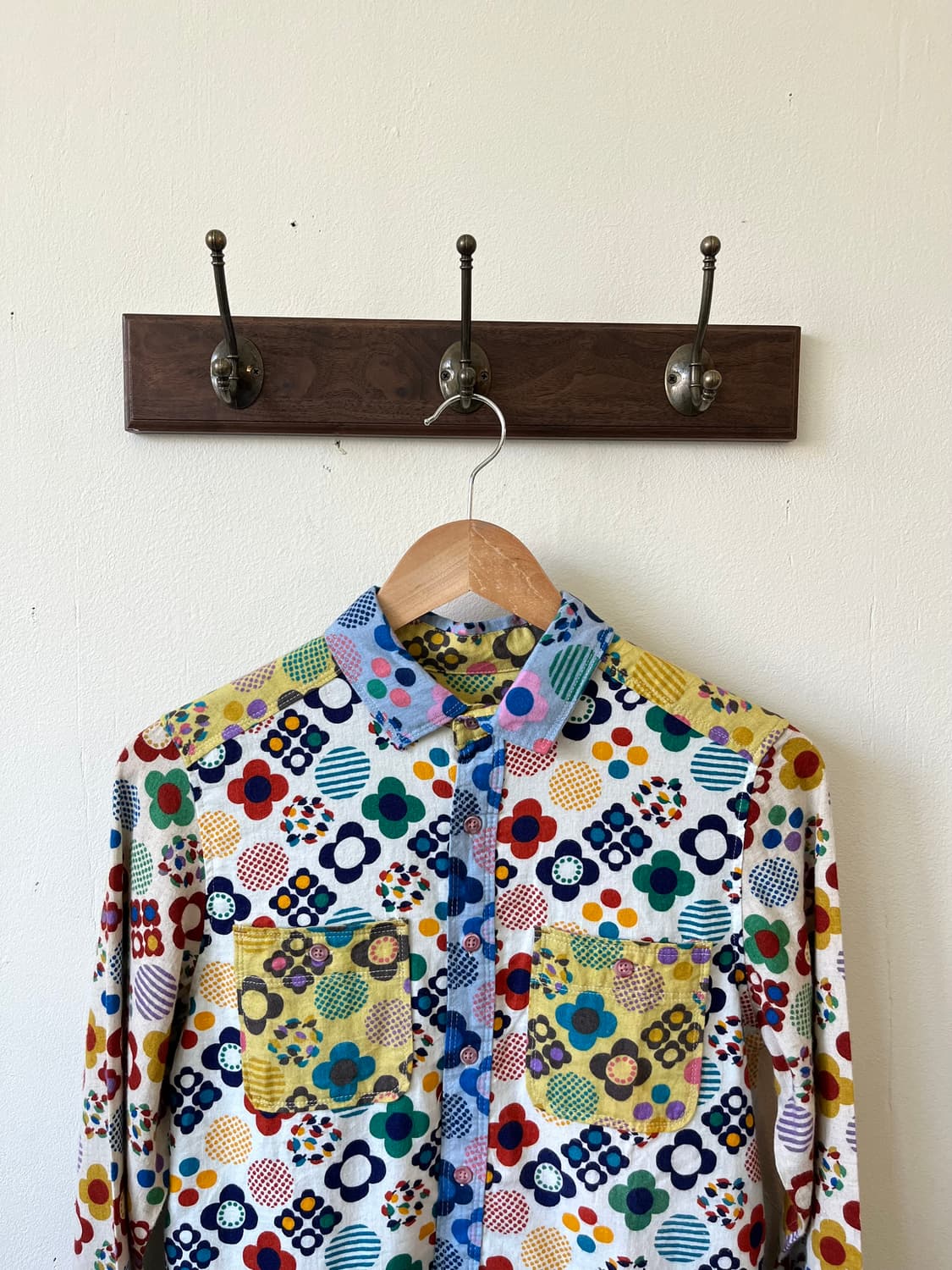 CUBE SUGAR 아트 플라워 셔츠 상품이미지3