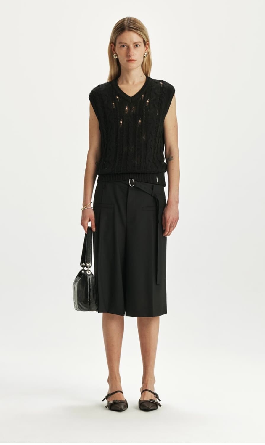 킴마틴 마뗑킴 브이넥 니트 베스트 상품이미지1