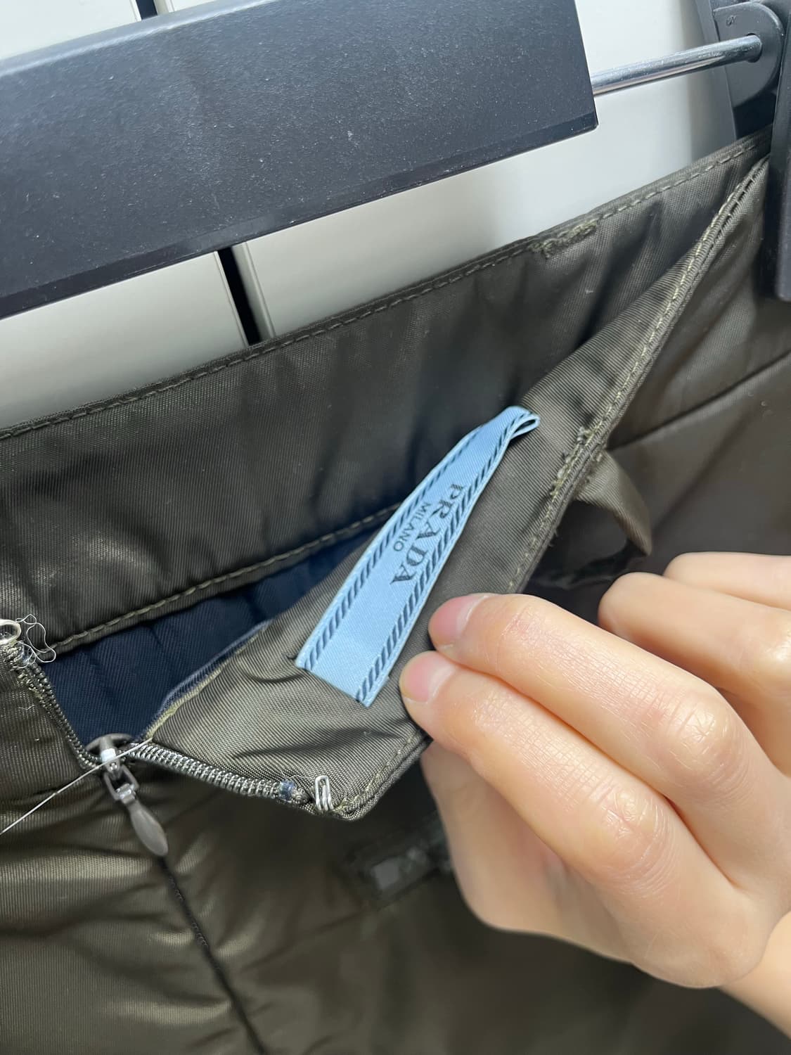 프라다 개버딘 나일론스커트 상품이미지6