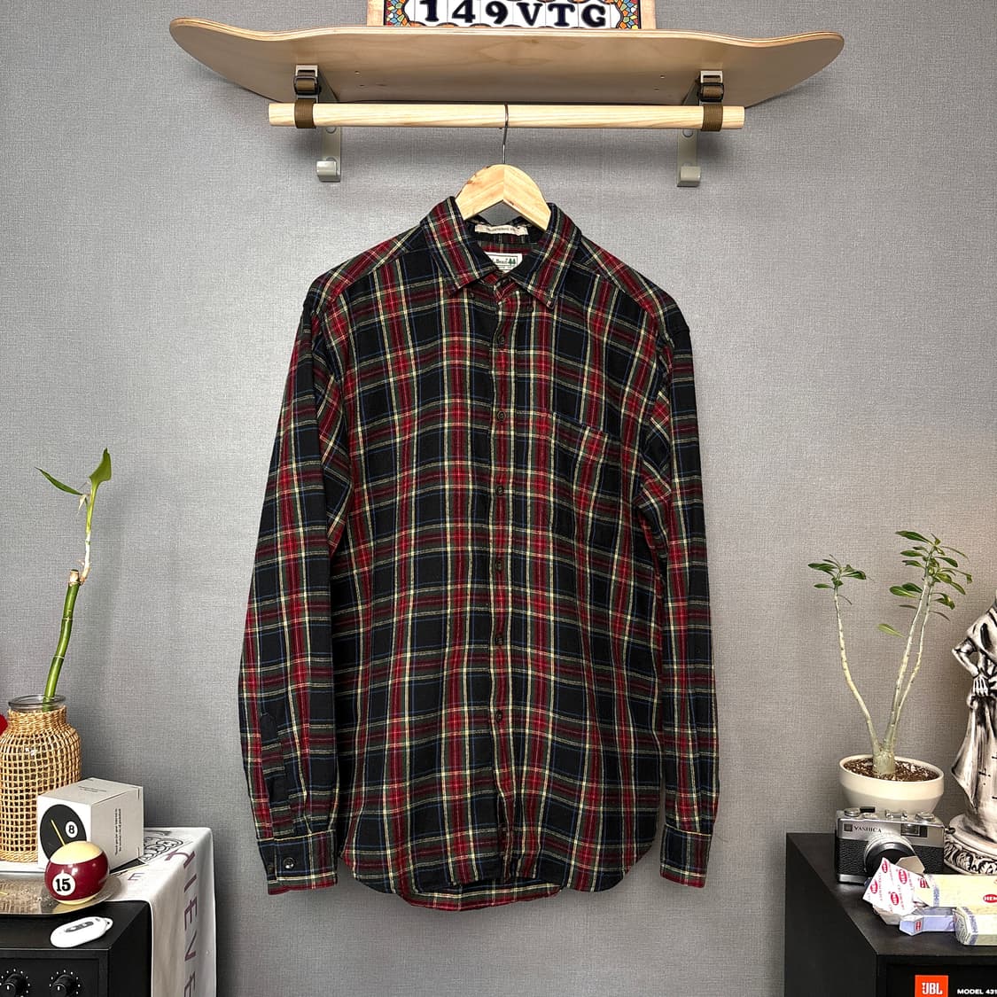 엘엘빈 플란넬 체크셔츠 상품이미지2