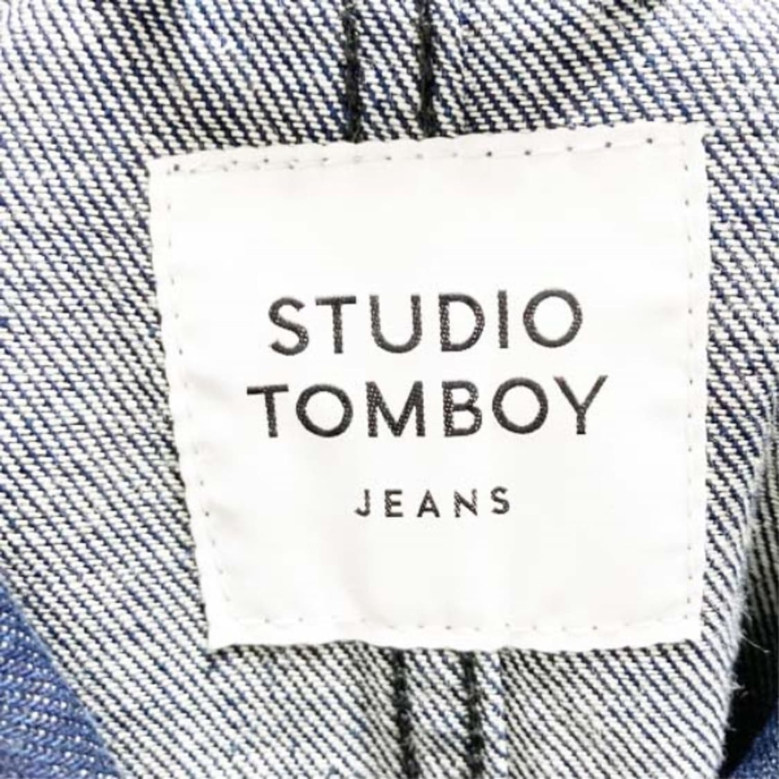 스튜디오톰보이 2021 오버핏 데님자켓 F  상품이미지4