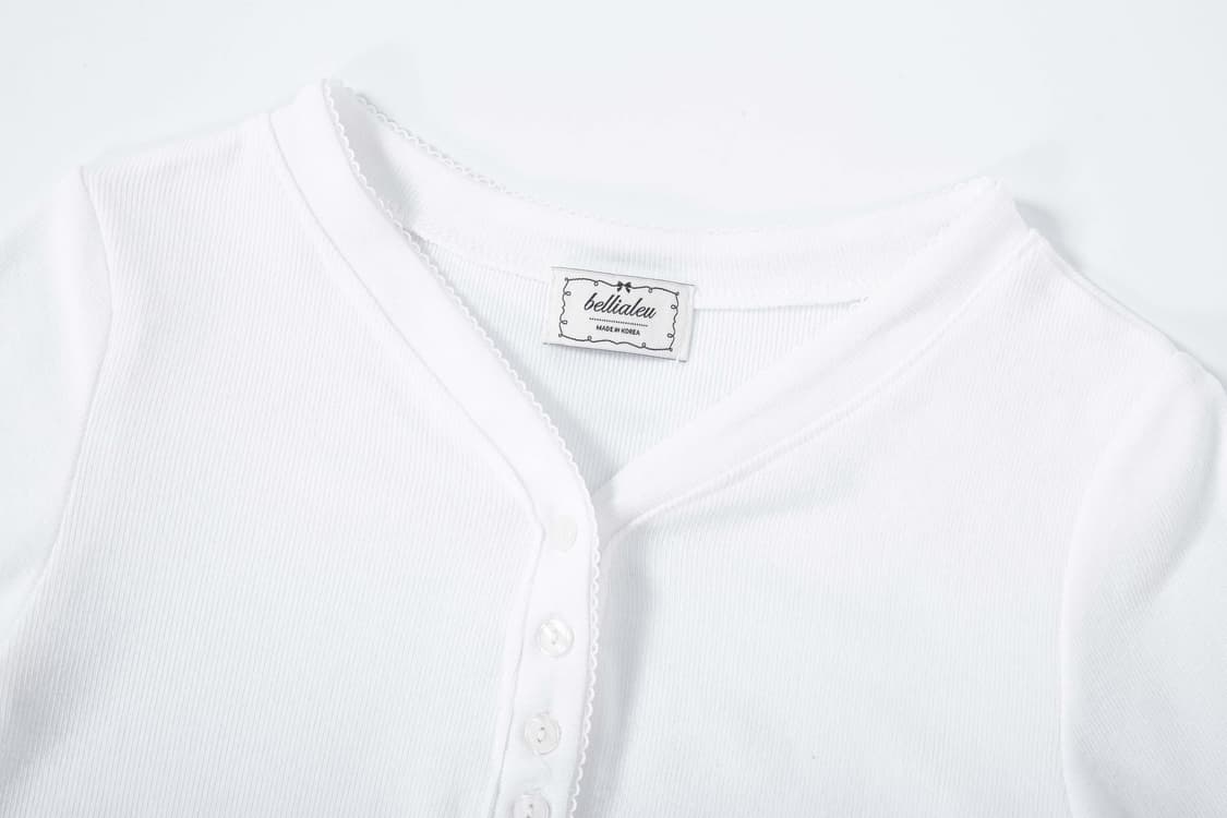 벨리아르 데이지 롱슬리브 헨리넥프릴레이스 상품이미지2