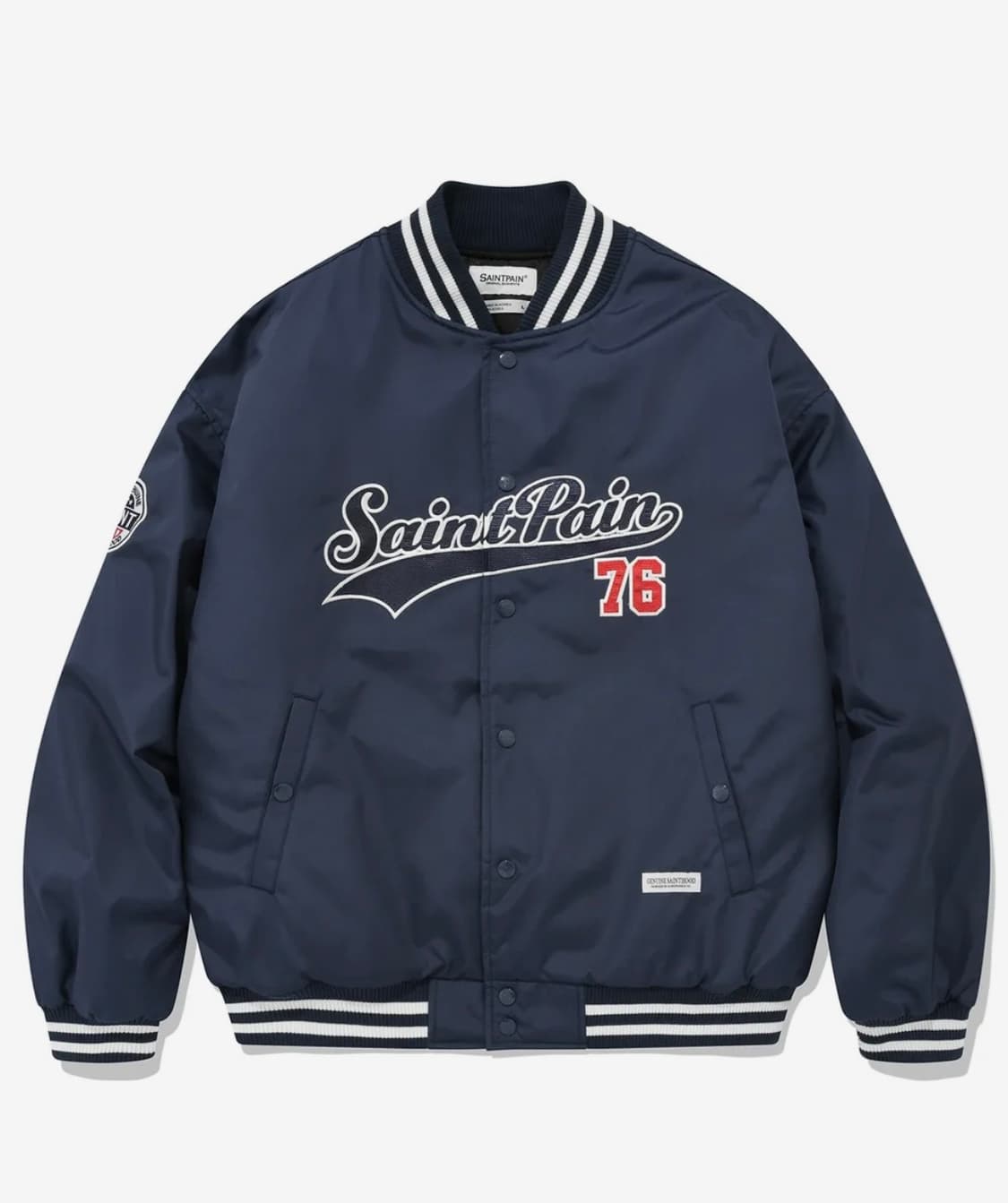 SP 팀 로고 스타디움 자켓 네이비 상품이미지1