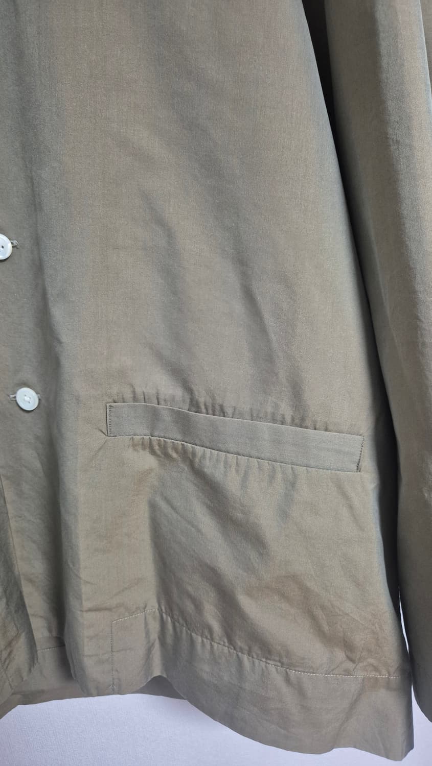 오라리 17ss FINX SILK CHAMBRAY 셔츠 자켓 상품이미지4