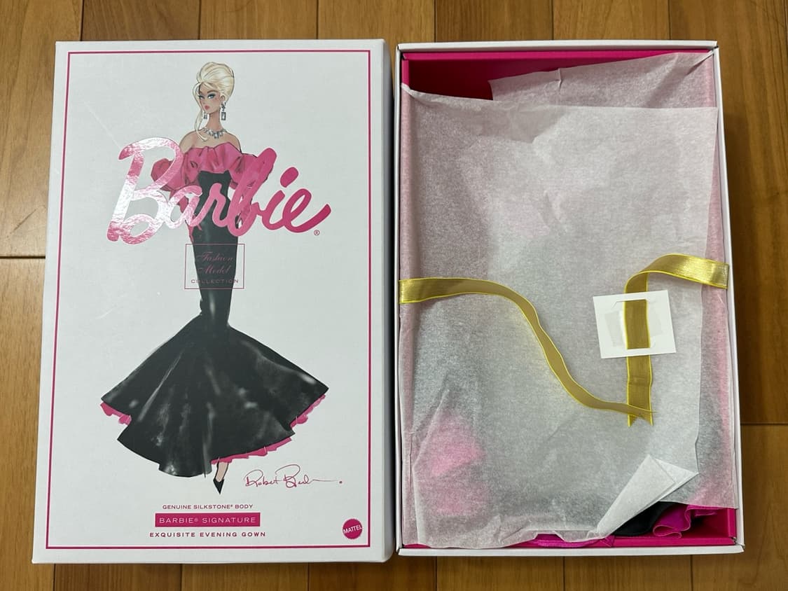 2024 이브닝 가운 실크스톤 바비인형 상품이미지3