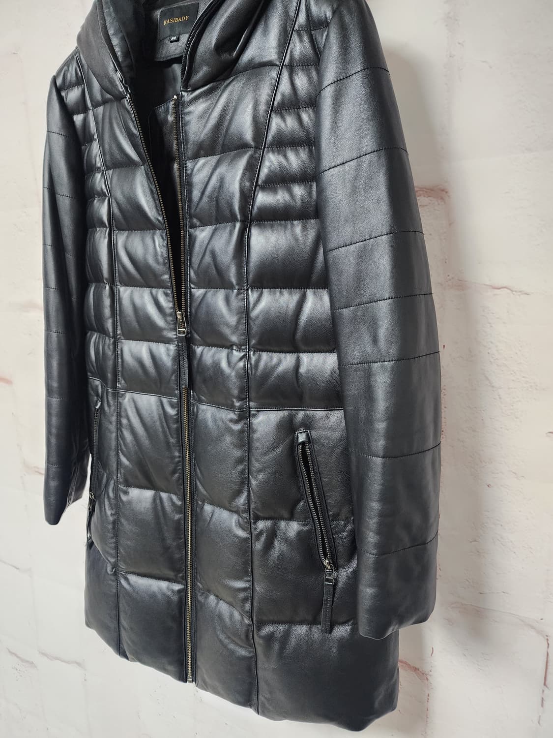 카시바디 여성 양가죽 
패딩 후드 코트 상품이미지2