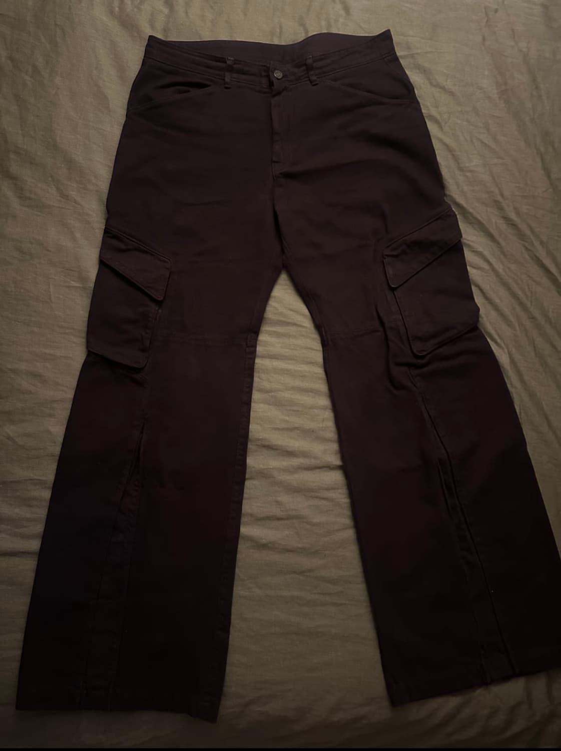 누마레ee 카고팬츠 와인 L사이즈 상품이미지3