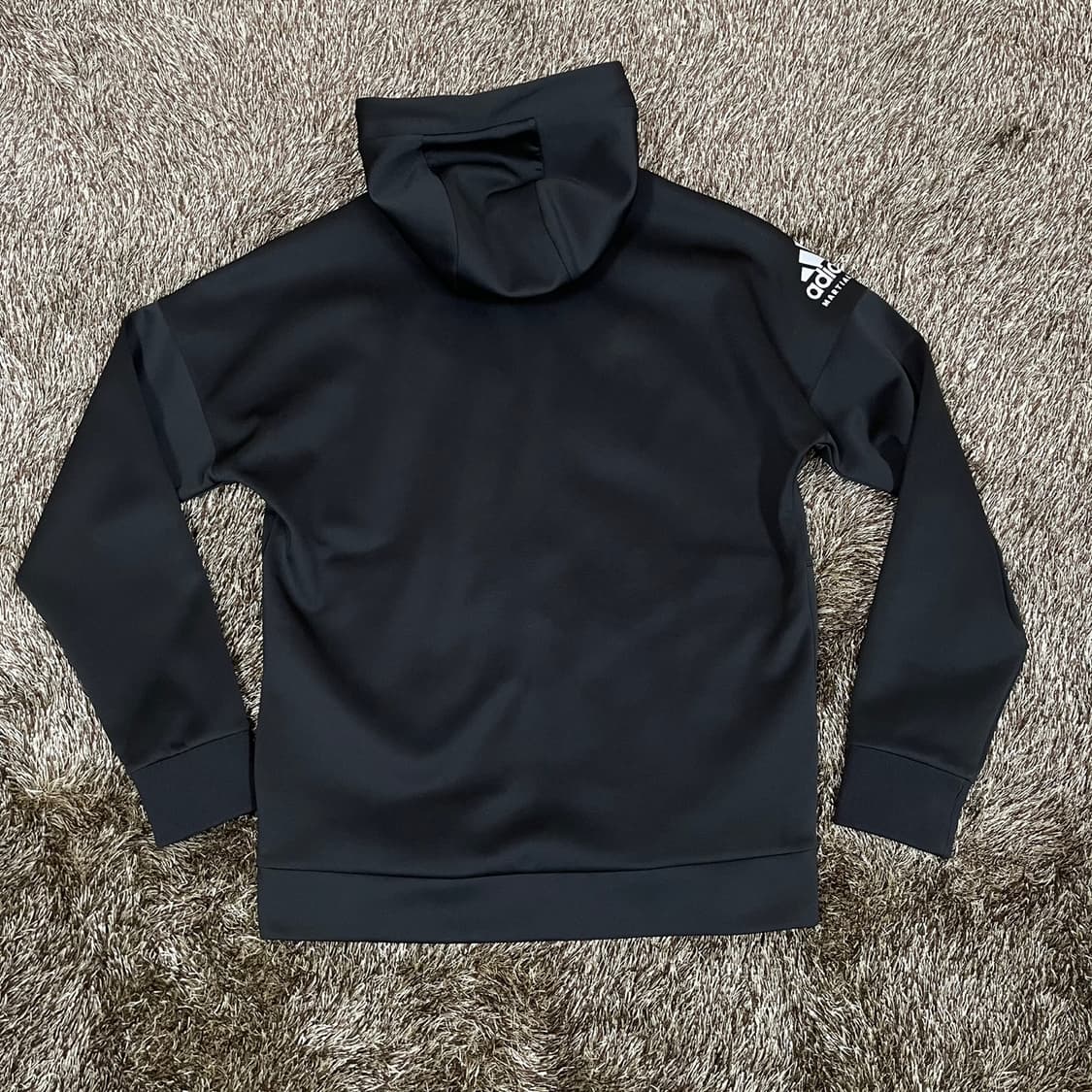 아디다스 adidas 블랙 마샬야츠 후드 져지 트랙자켓 L (100) 상품이미지6