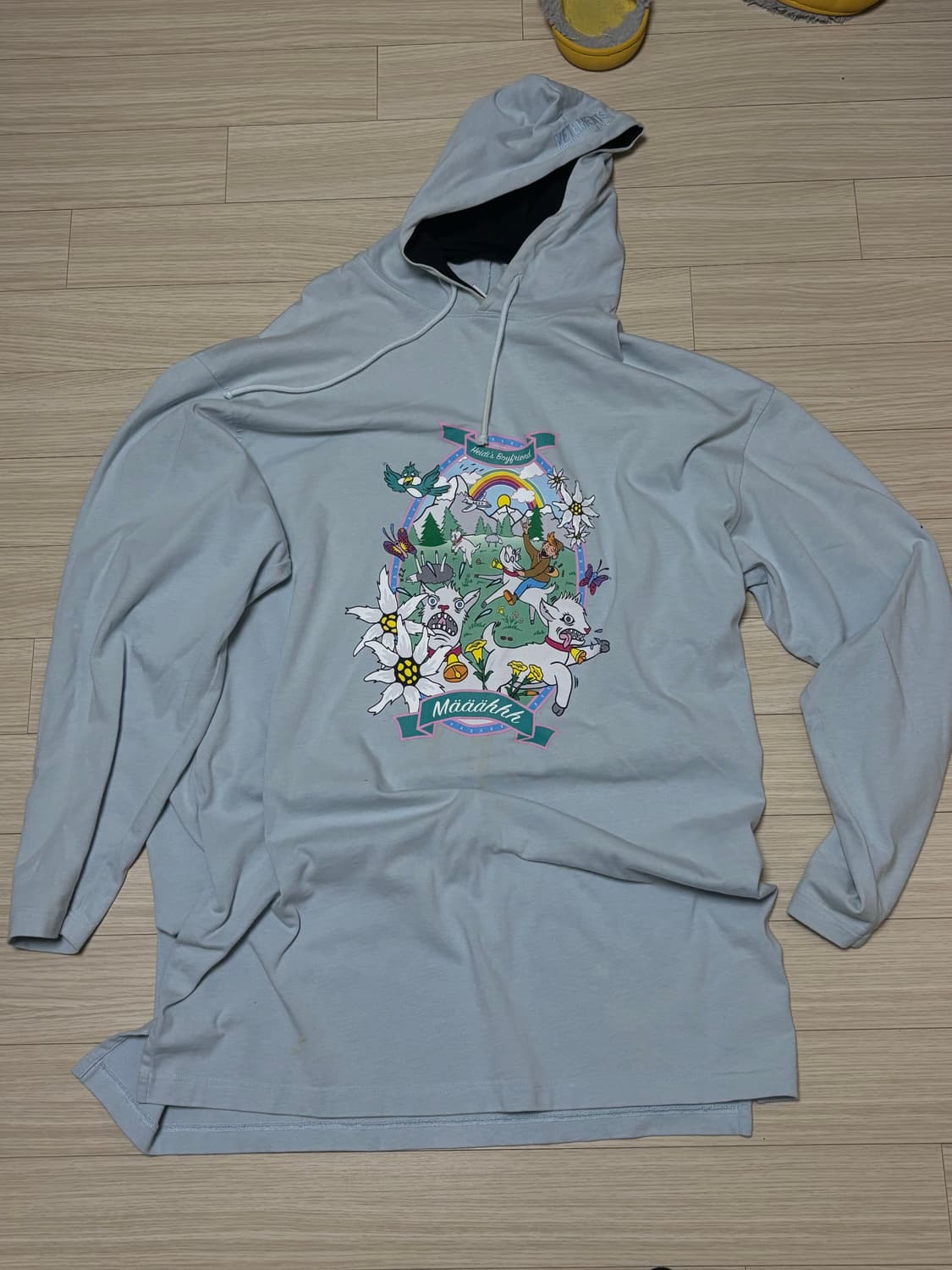 베트멍 후드티 M 뎀나 상품이미지1