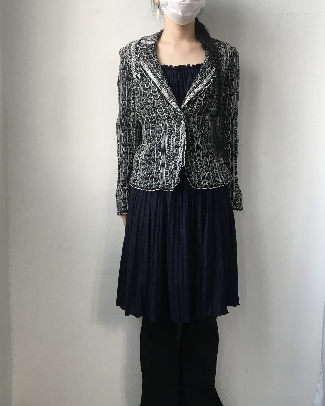 Embroidery pattern jacket 상품이미지5