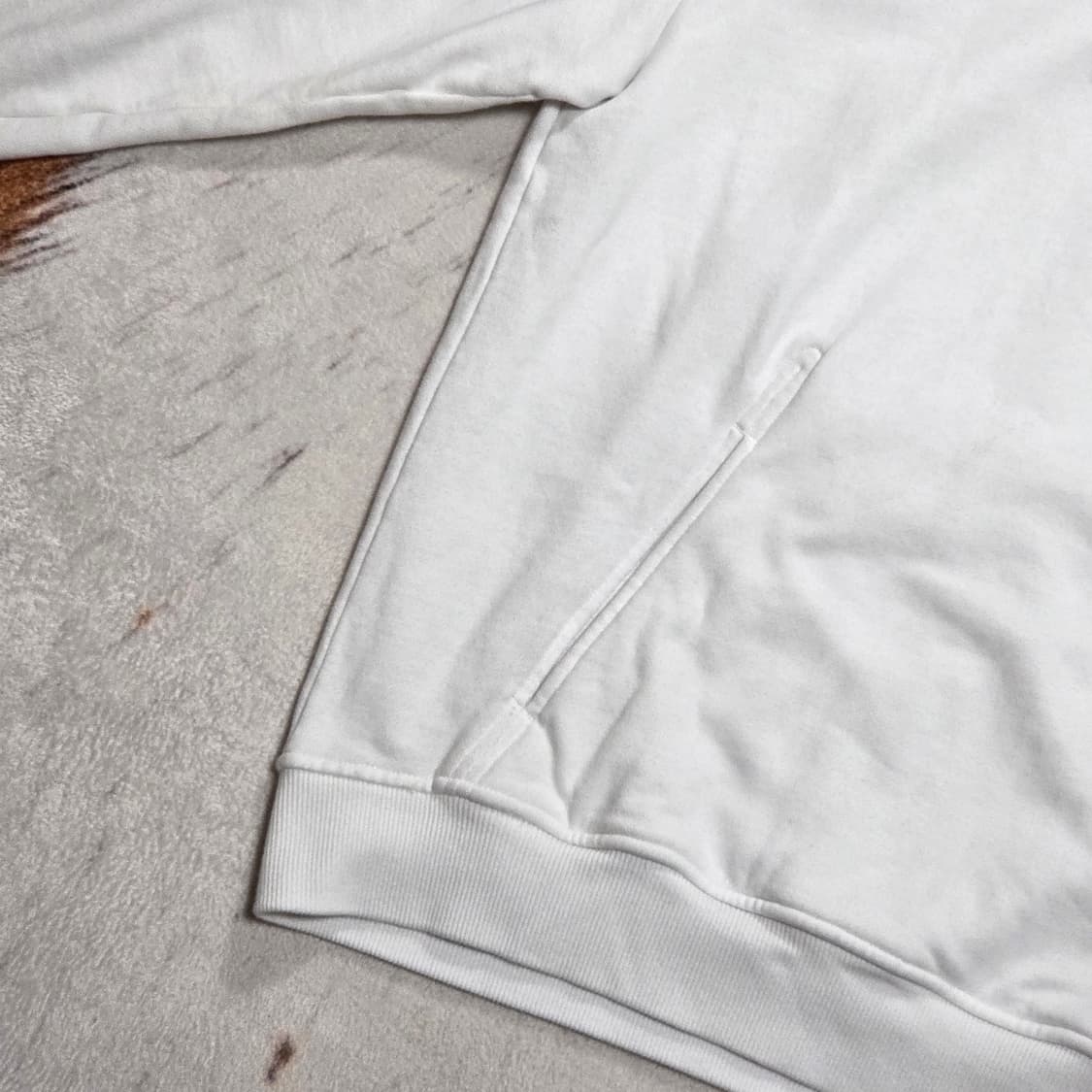 휠라 루즈핏 화이트 후드티 상품이미지3