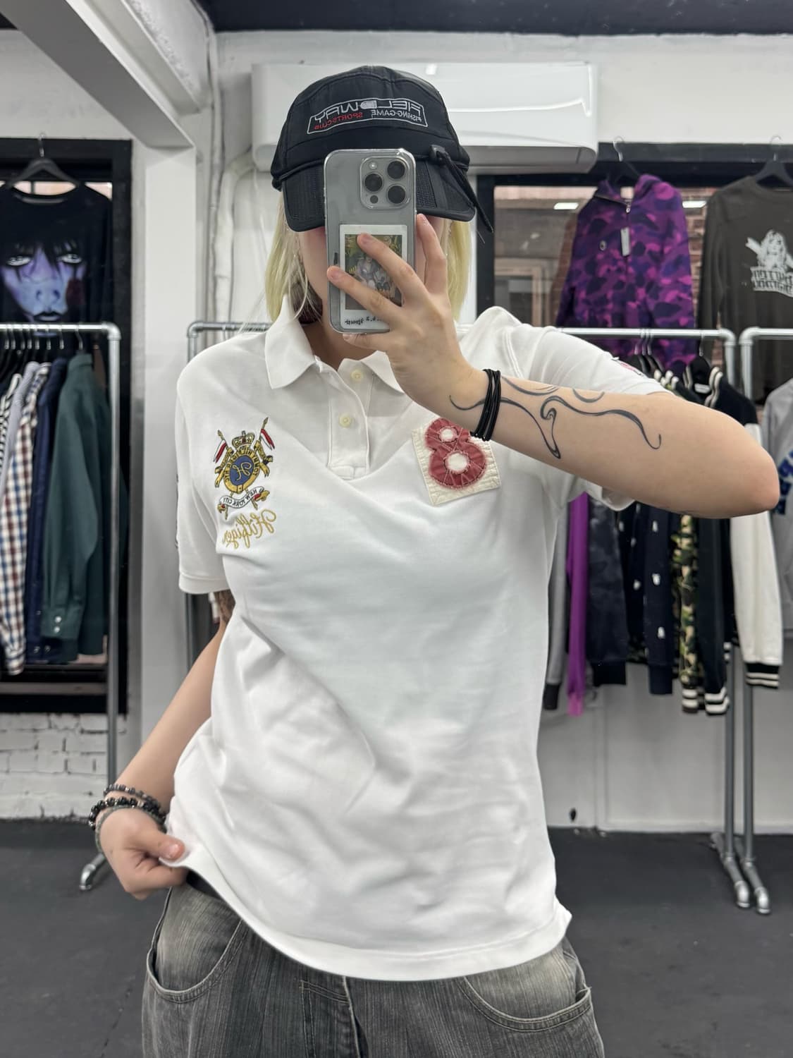 타미 힐피거 패치워크 PK 티셔츠 상품이미지2