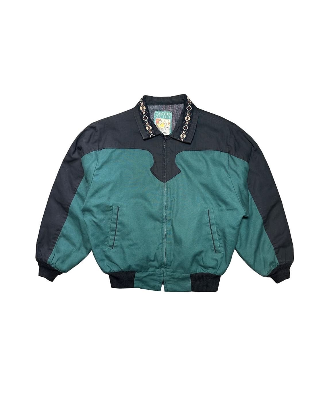 90s 웨스턴 아즈텍 울라이닝 자켓 made in usa 상품이미지1
