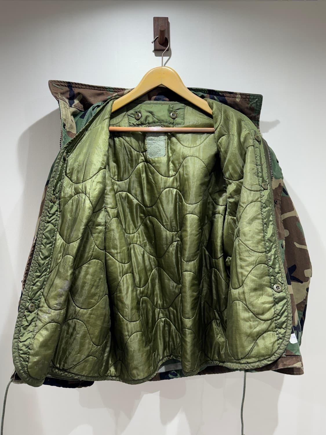 US Army 우드랜드 카모 M65 필드 자켓 (L-S / 내피 포함) 상품이미지7