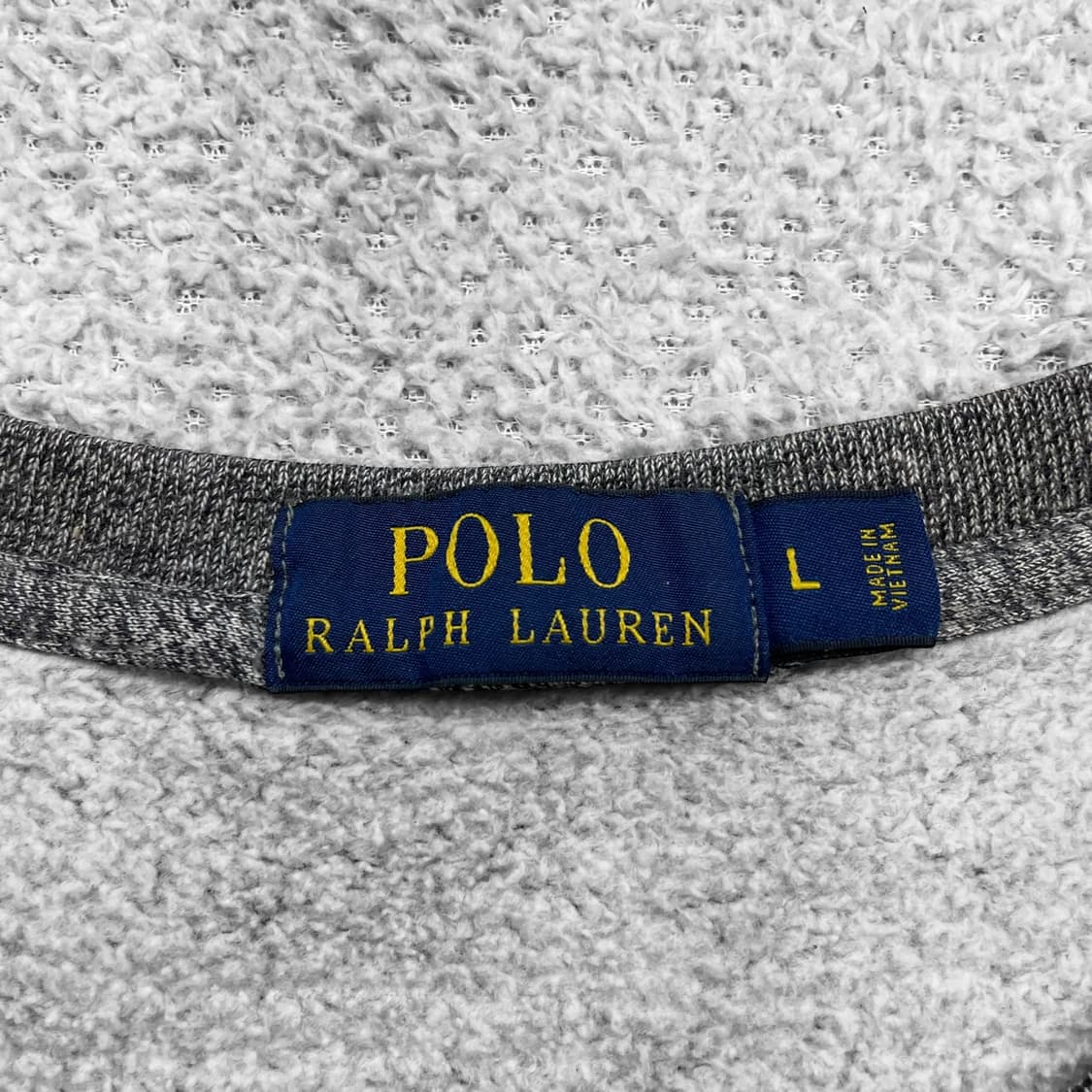 폴로 랄프로렌 포니 로고 맨투맨 그레이 상품이미지3
