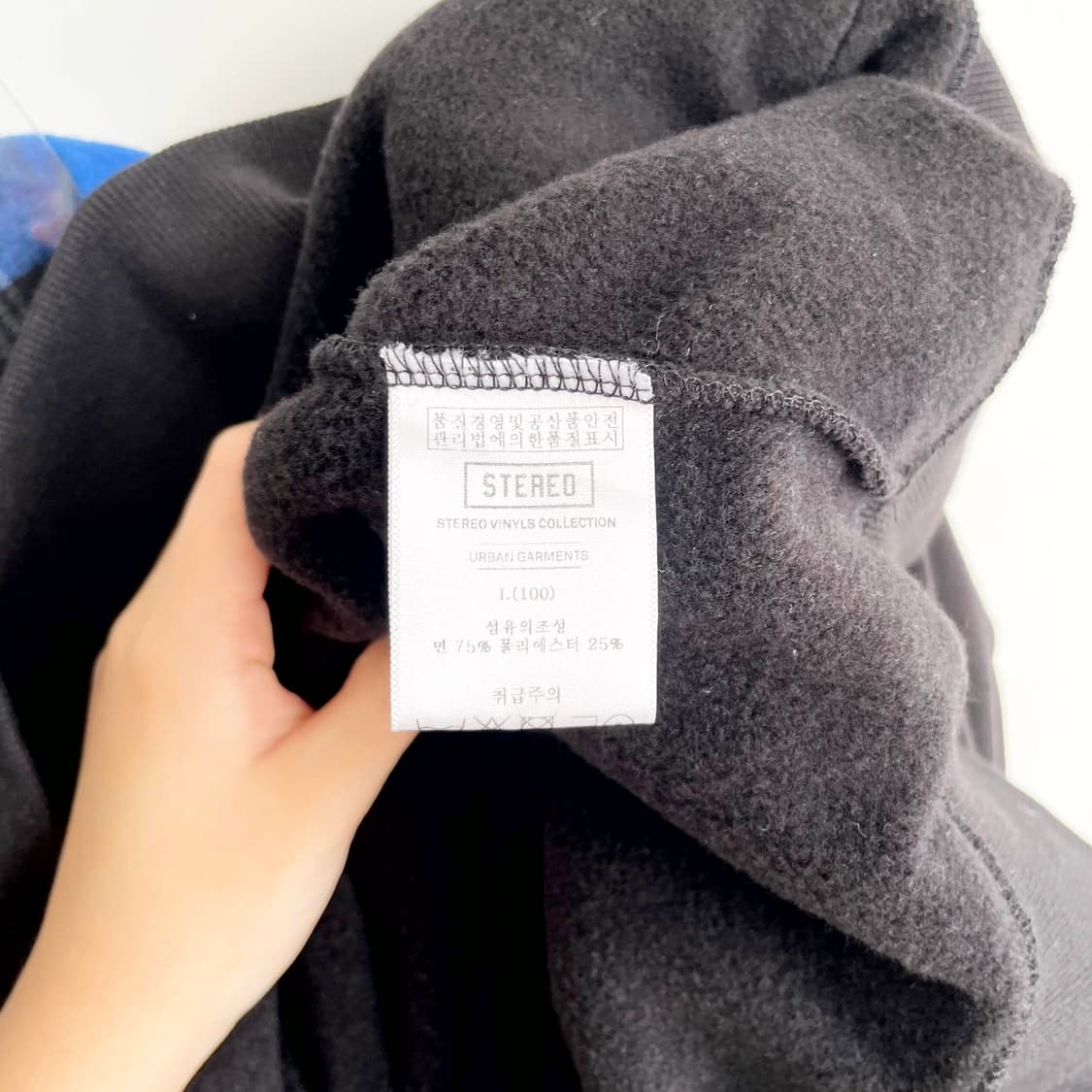 F1 STEREO VINYLS 기모 후드티 L사이즈 상품이미지5