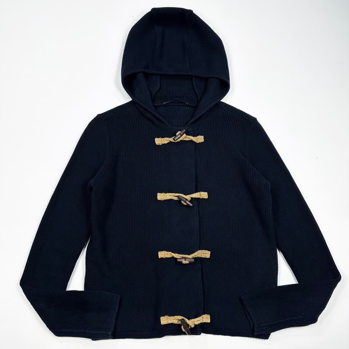 폴로 랄프로렌 RL 블랙 떡볶이 니트 가디건 (S 여성추천) 상품이미지2