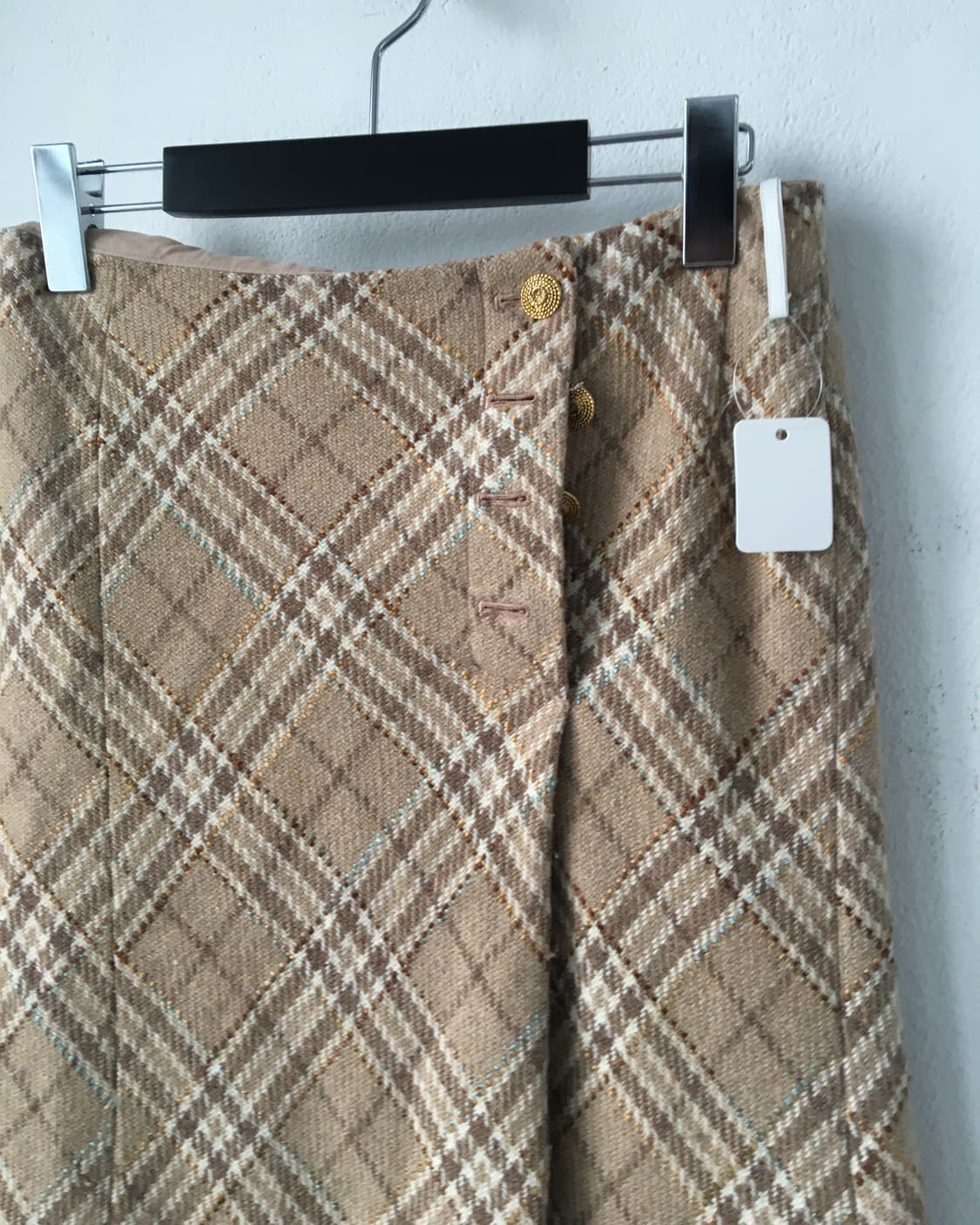 Check pattern skirt 상품이미지3