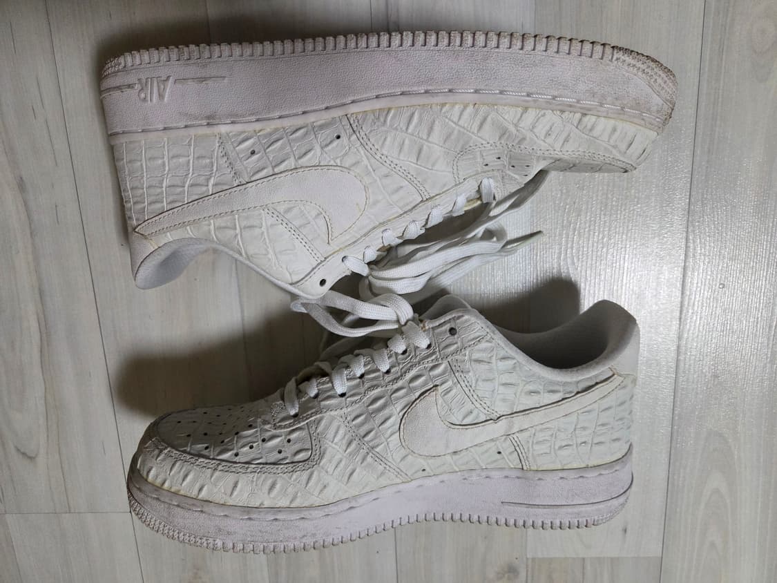 나이키 에어포스 1 로우 '07 LV8 화이트 크록 270 상품이미지6