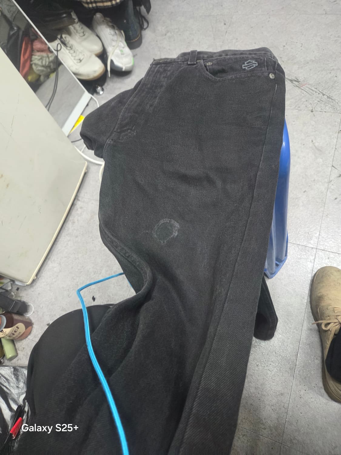 할리 데이비슨   즐랙  데님  팬츠 상품이미지5