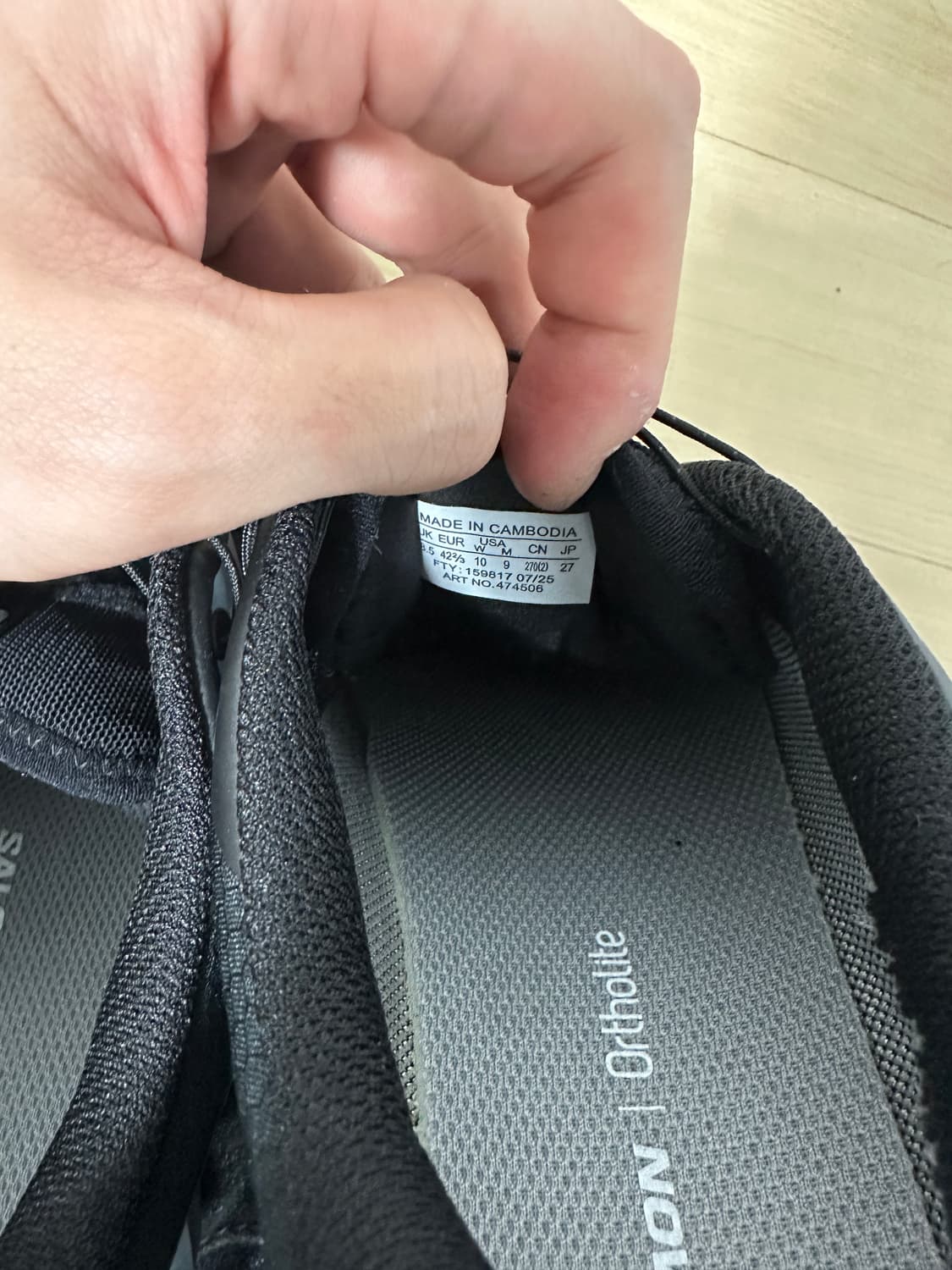 살로몬 XT-6 270 판매합니다 상품이미지4