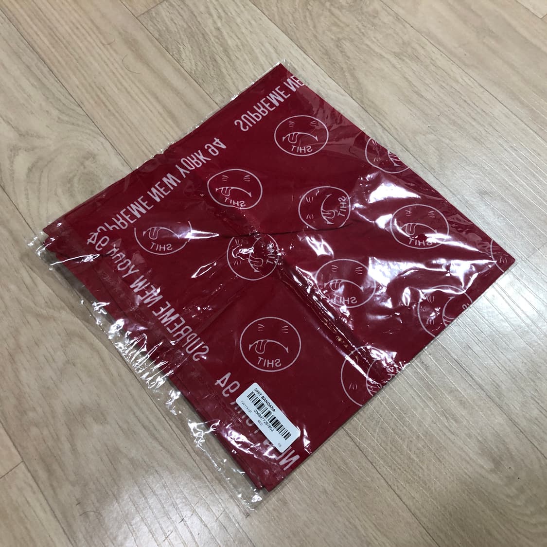 슈프림 싯 반다나 레드 상품이미지2