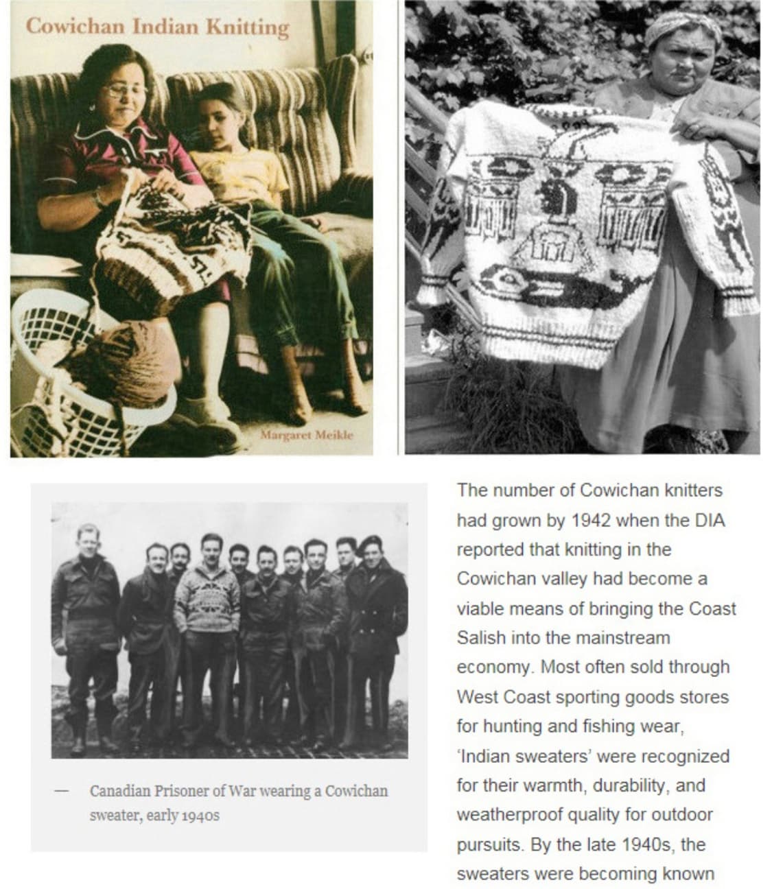 캐나다 핸드메이드 양모100% 인디언 코위찬 스웨터 cowichan

 상품이미지10