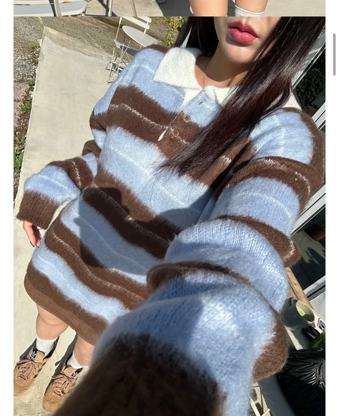 스트라이프니트 상품이미지1