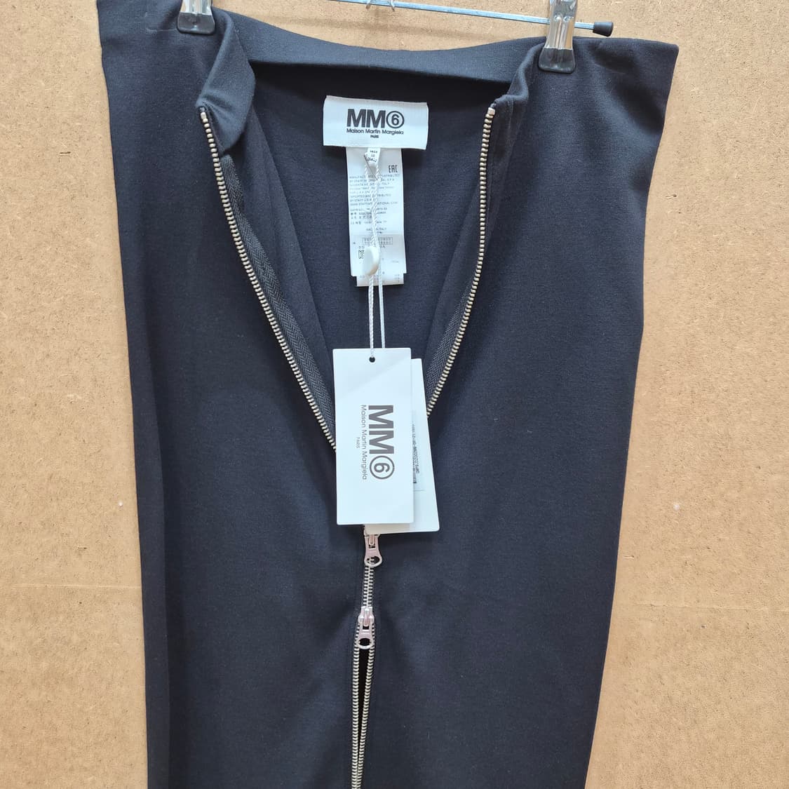 (새상품) MM6 메종마르지엘라 지퍼스커트&튜브탑 원피스 상품이미지3