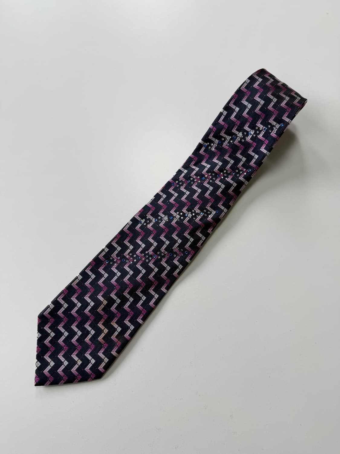 란체티 (Lancetti) 실크 넥타이 8.5cm 상품이미지1