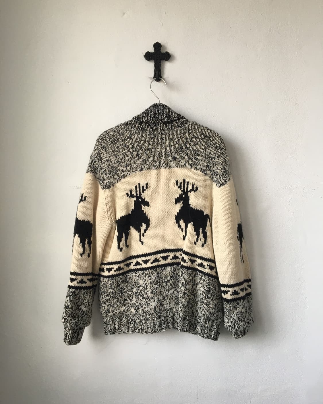 Cowichan knit zip up 상품이미지4