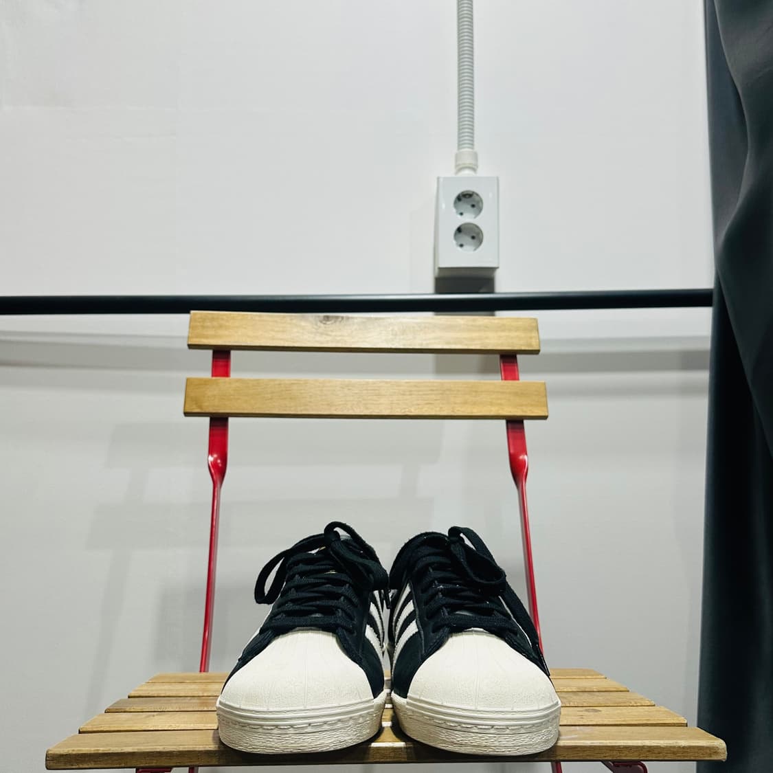 275) 아디다스 운동화 남성 남자 신발 슈퍼스타 82 코어 블랙 상품이미지2