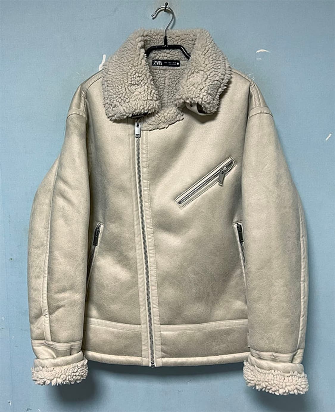 ZARA 자라 남자 무스탕 양털 캐주얼 겨울 L 100 상품이미지1