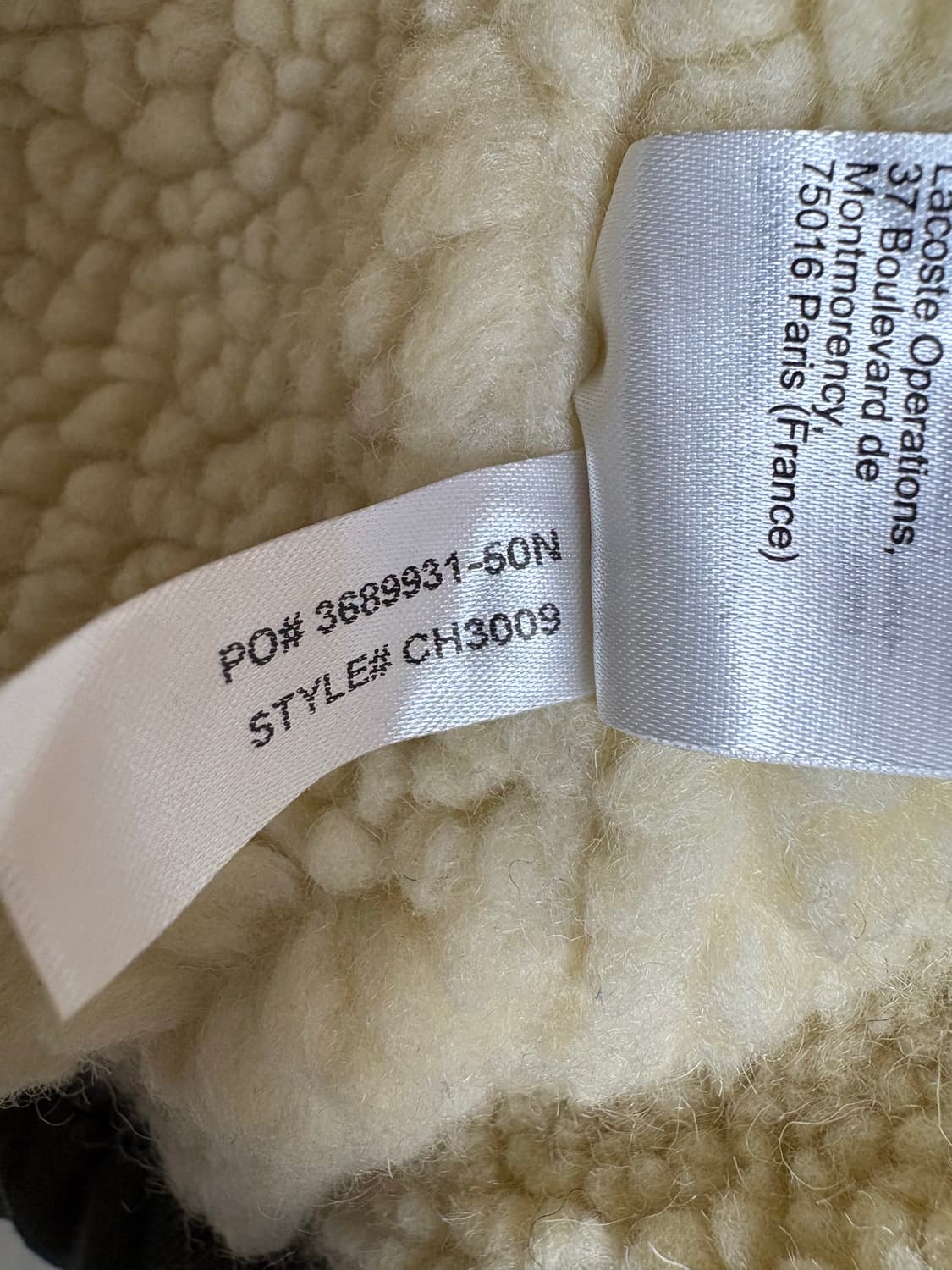 라코스테 오리지널 양털 데님 트러커 자켓 상품이미지7