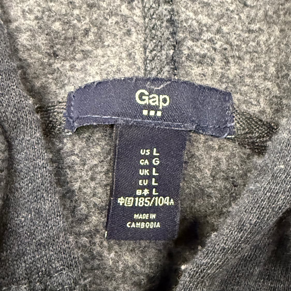 갭 네이비 성조기 후드집업  상품이미지5