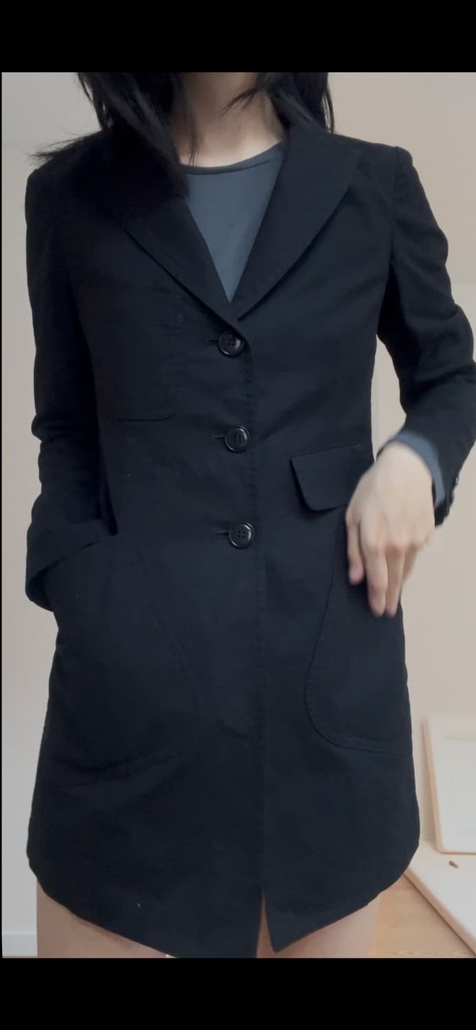 yohji yamamoto jacket cotton 100% 상품이미지3