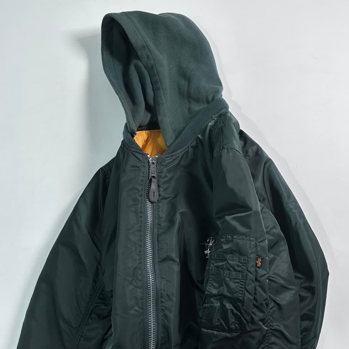 알파인더스트리 후드 ma-1 자켓   상품이미지2