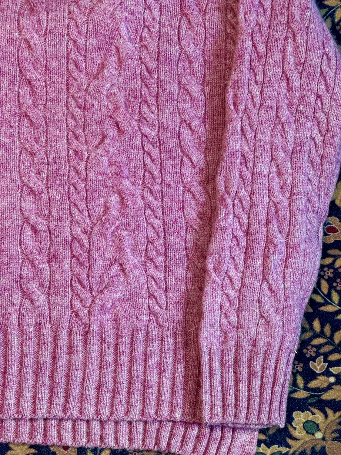 어반 리서치 해밀턴 램스울 케이블 니트 상품이미지2