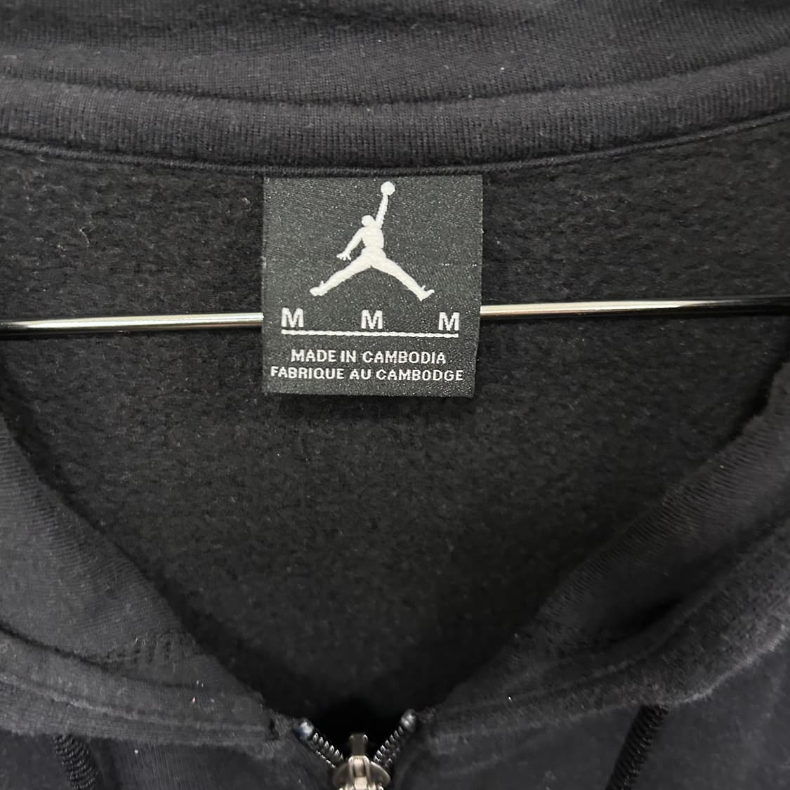 나이키 조던 래글런 오버핏 기모 후드집업 상품이미지3