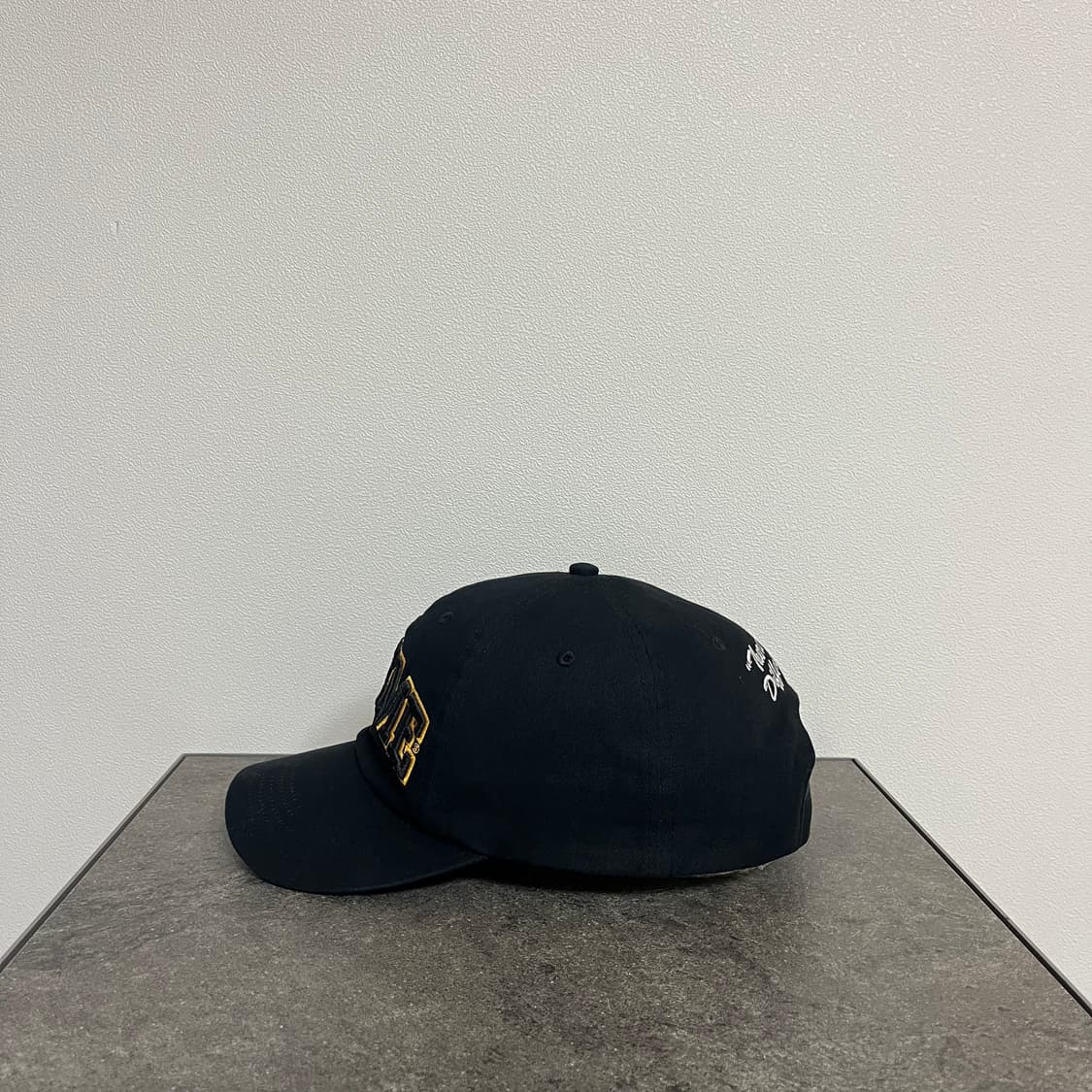 슈프림 워시드 블랙 로고 볼캡 모자 6패널 캡 상품이미지2