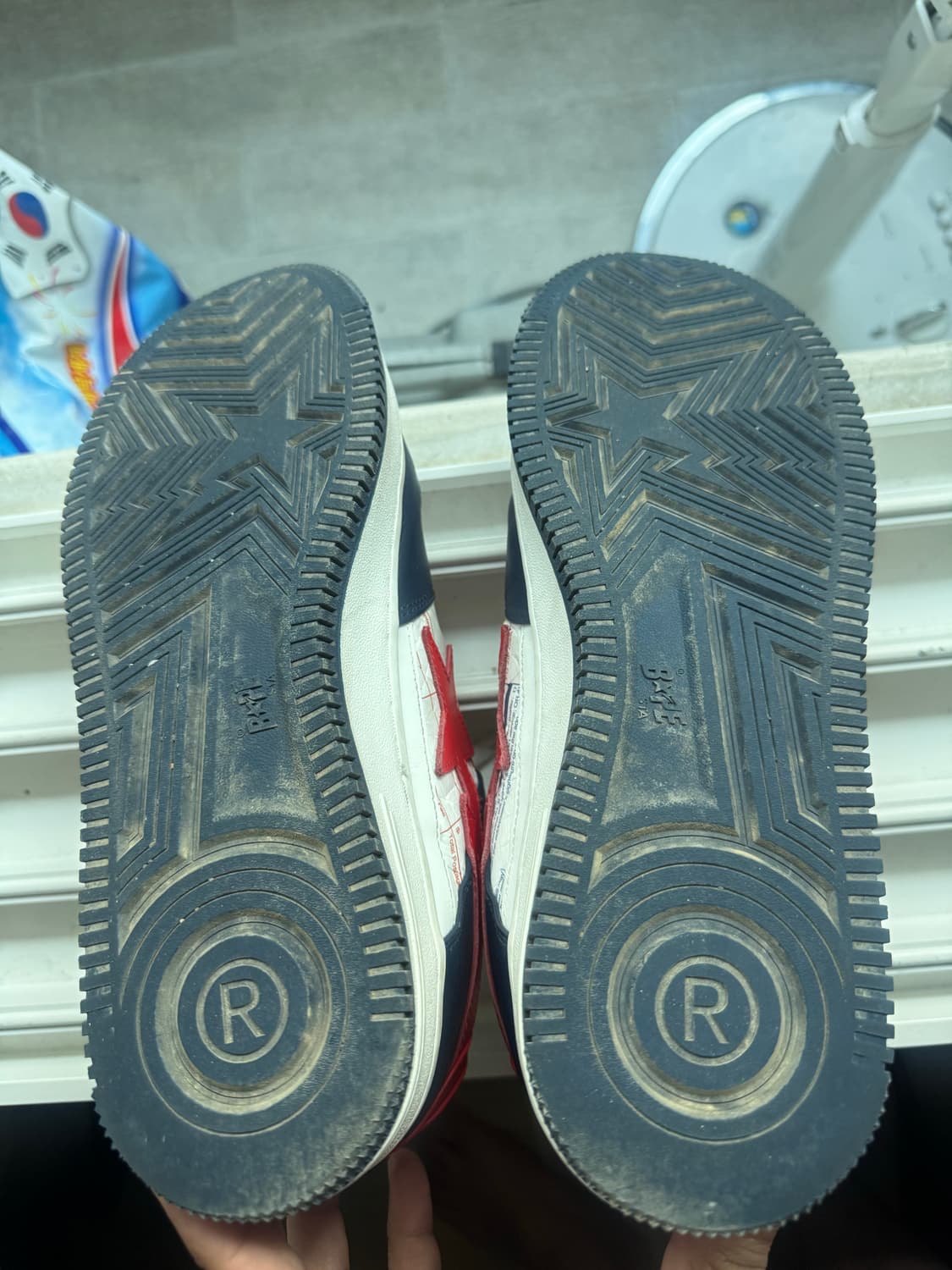 베이프 슈퍼스타 usps 콜라보 280 상품이미지2