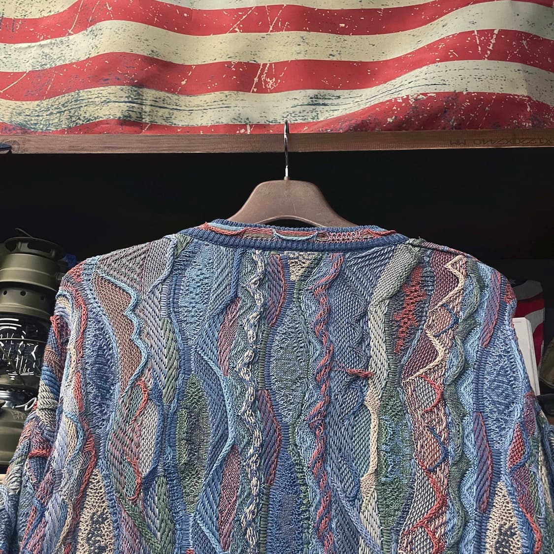 립노스 오스트레일리아 쿠지 스타일 3D 케이블 니트 스웨터 N499 상품이미지4